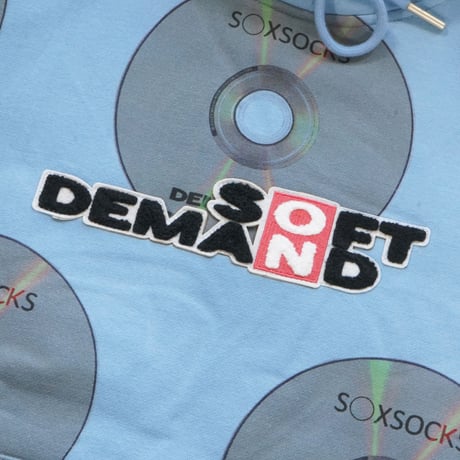 SOD DVD柄パーカー📀blue