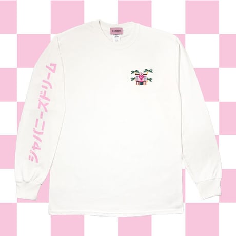 ジャパニーズドリームロンT🌴white