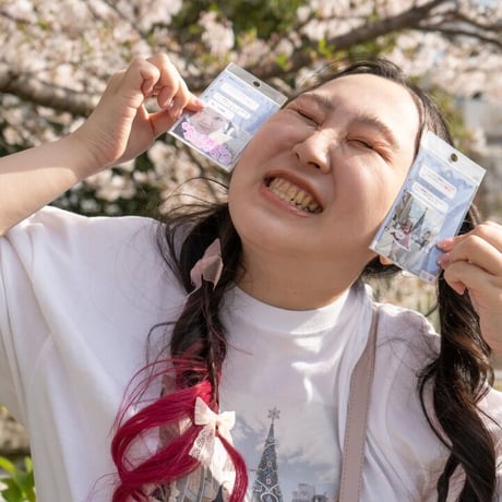 サンタコスでユニバ来たよTシャツ🎀white