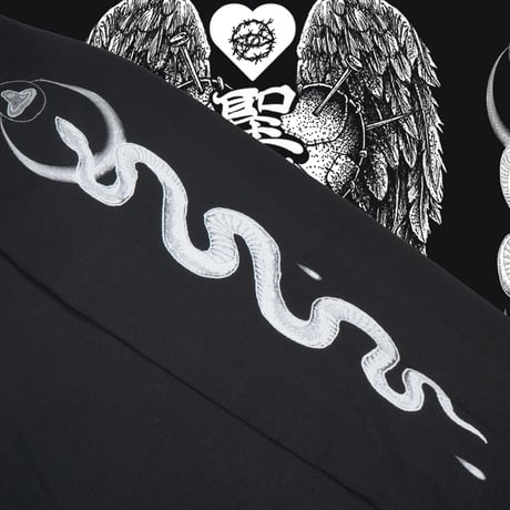 SAFE S◯X ロンT👁black