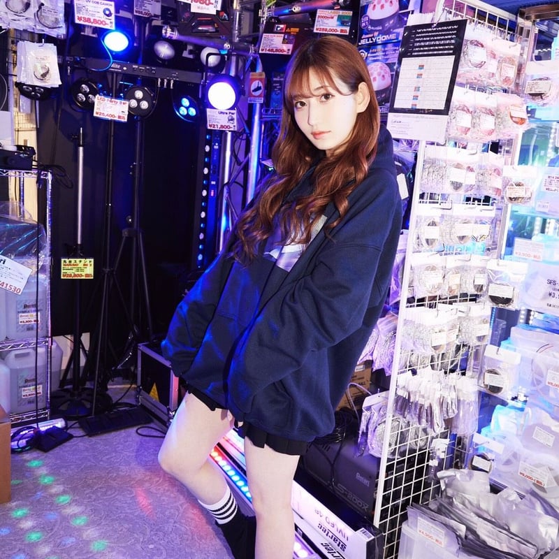 まゆちゃんセクシーパーカー👙navy | S◯XSOCKS