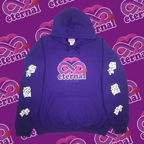 萌え萌えキュンキュンeternalコラボパーカー🎀purple