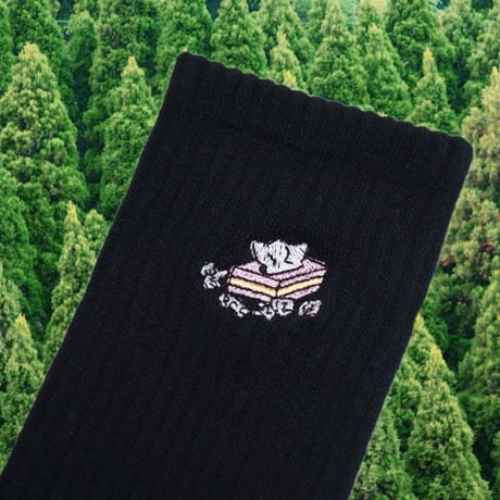 花粉症のティッシュS◯X🧦black