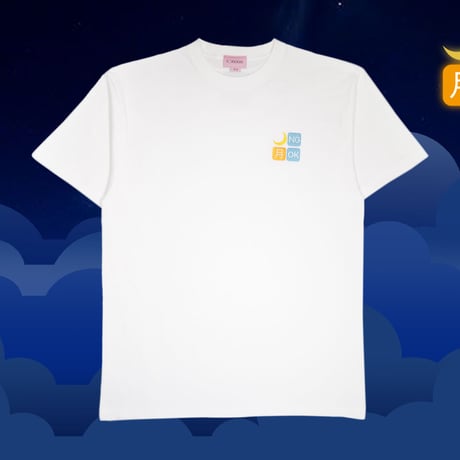 🌙🆖Tシャツ🌙white