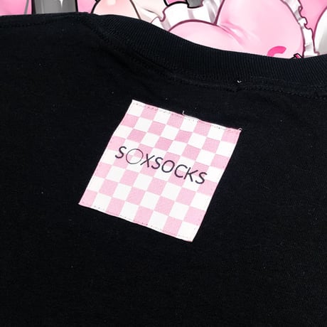 やっち確定やみかわいいロンT🎀black