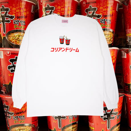 コリアンドリームロンT🍜white