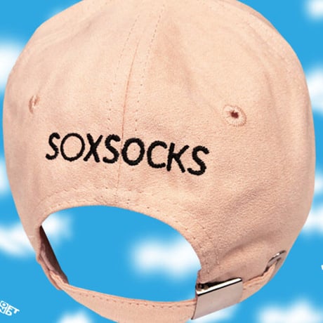 マジックミラー号スエードキャップ🚛💙☁️pink