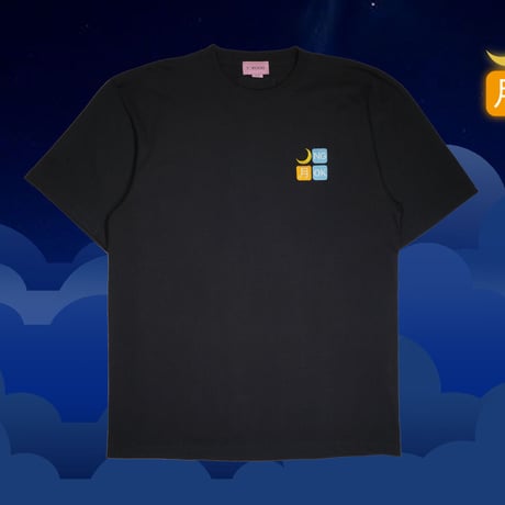 🌙🆖Tシャツ🌙black
