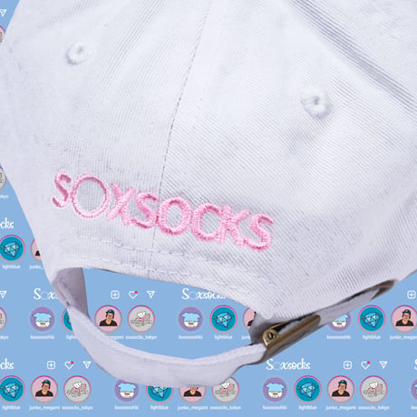 コッキーダイヤモンドキャップ🐬white