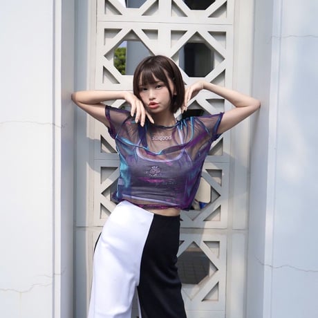 やっち確定スケスケセクシーTシャツ🏩black