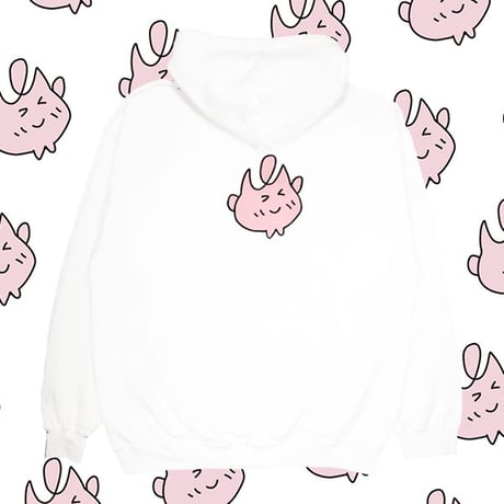 まひぷりんパーカー🍮white