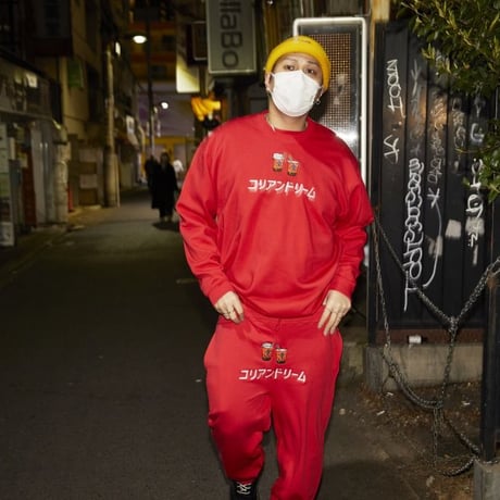 コリアンドリームスウェットパンツ🍜red