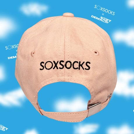マジックミラー号スエードキャップ🚛💙☁️pink