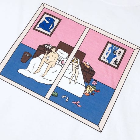やっち3回戦ロンT💄white