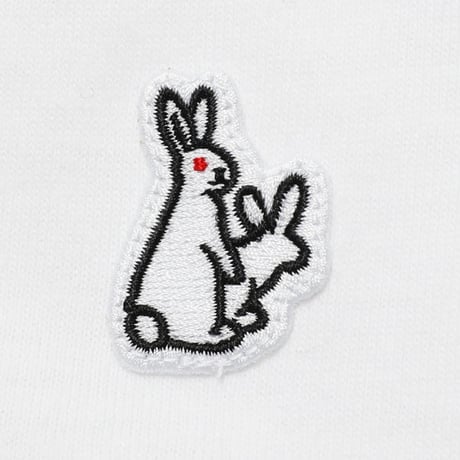 ティッシュB○Xに入った夢の盛り塩Tシャツ🐇white