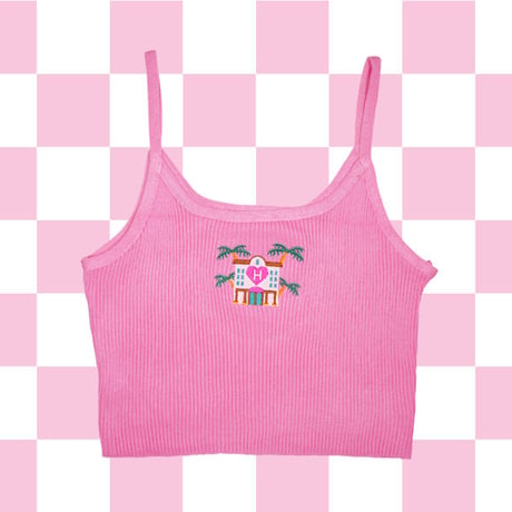 ジャパニーズドリームキャワスキャミ🌴pink
