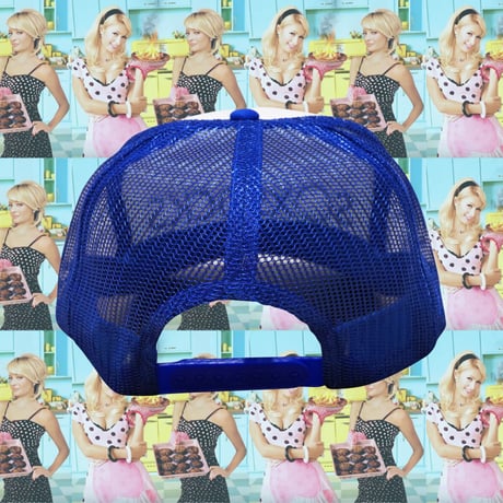 やっち確定メッシュキャップ🌃blue
