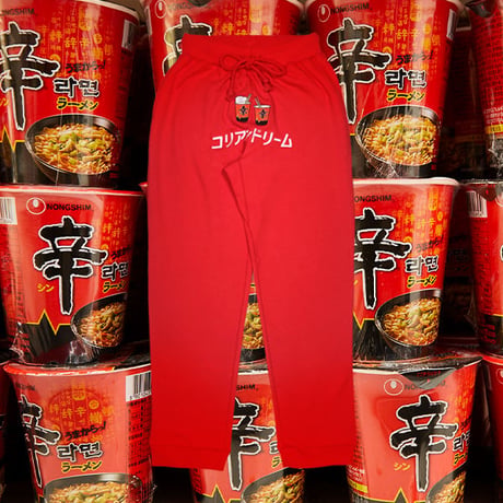 コリアンドリームスウェットパンツ🍜red