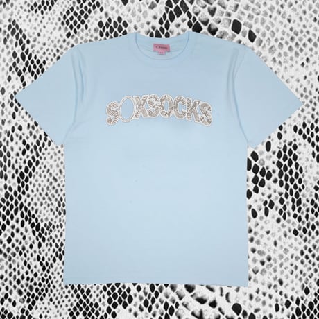 やっち確定パイソンTシャツ🆒lightblue