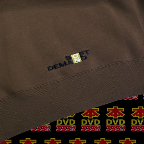 本・DVDパーカー📀brown
