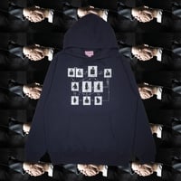 闇相関図パーカー⛓navy