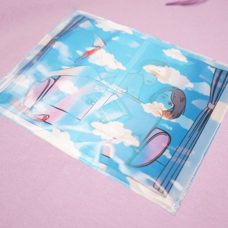 マジックミラー号覗き見パーカー🚛💙☁️lightpurple