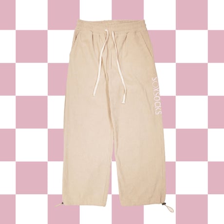 やっち確定コーデュロイパンツ💚beige