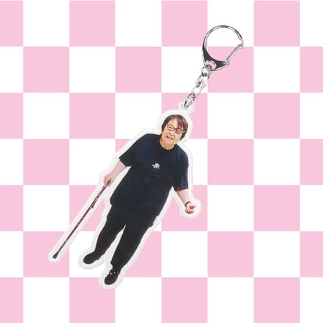 淳子オマイらニコニコアクキー📛