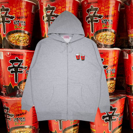コリアンドリームジップパーカー🍜grey