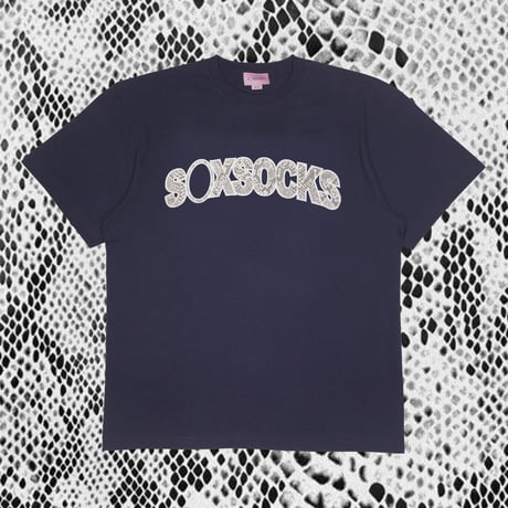 やっち確定パイソンTシャツ🆒navy