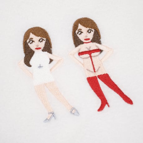 #これがこう フリース🧥➡️👙white