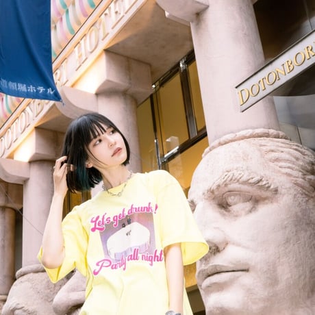 作画崩壊Tシャツ🍾yellow