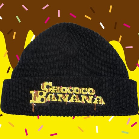 CHOCOCOBANANA ニットキャップ🍌 black