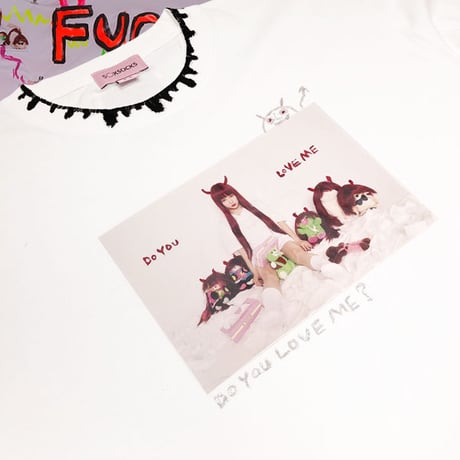 ナツカちゃんの世界観詰め込みロンT❤️2万円分ペイントver.1
