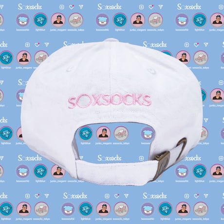 コッキーダイヤモンドキャップ🐬white