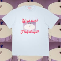 作画崩壊Tシャツ🍾lightblue