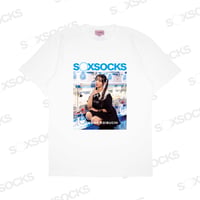 やっち確定恋渕ももなTシャツ🌐white