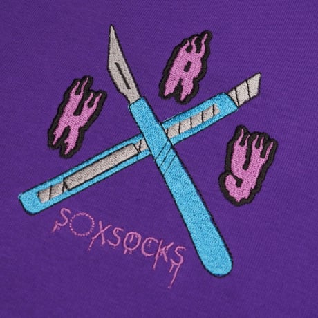 匂わせは嗅いだほうが悪いロンT👁purple