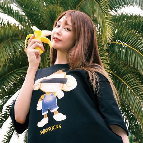 アイアイTシャツ🍌black