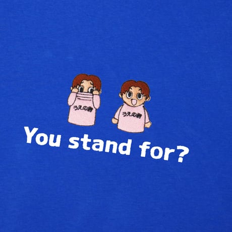 あなたはどっち？Tシャツ🏥blue
