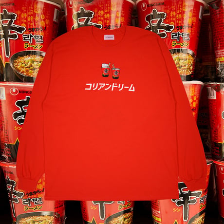 コリアンドリームロンT🍜red