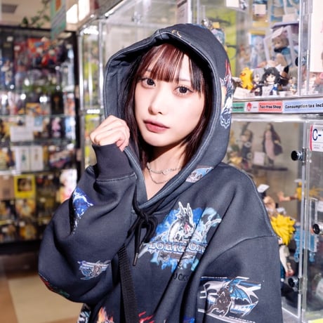 家庭科のドラゴン最強総柄パーカー🐲