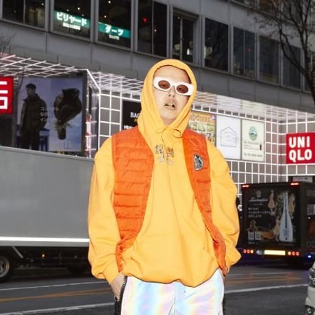 キャワスな子アポロジャイズパーカー🧠black