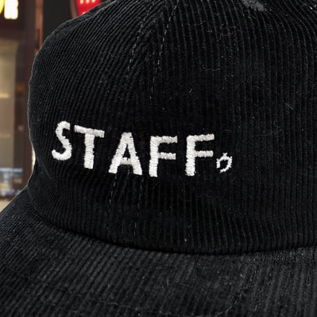 STAFFゥキャップ😎black