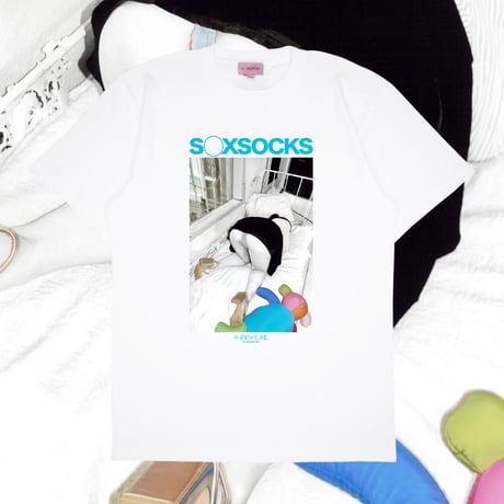 矢埜愛茉×米原康正×S◯XSOCKSアパレルコラボ企画展限定Tシャツ📸