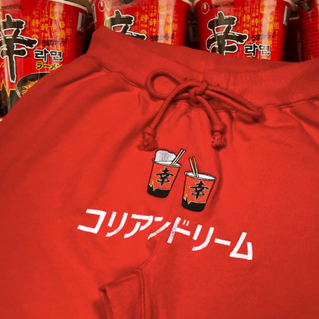 コリアンドリームスウェットパンツ🍜red