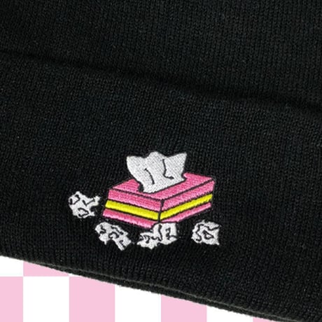 マストアイテムKNITCAP🍌black