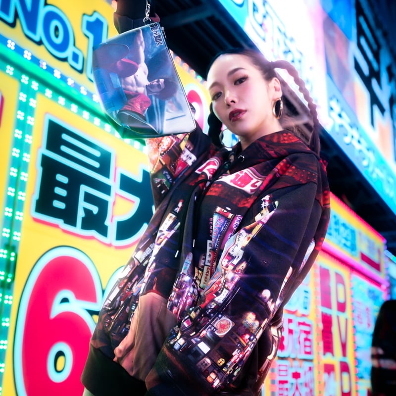 神室町パーカー　龍が如く Amazon.co.jp: 『龍が如く』20周年記念 プルオーバーパーカー Lサイズ