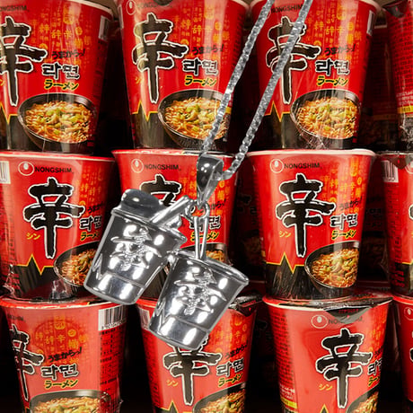 幸ラーメンネックレス🍜silver