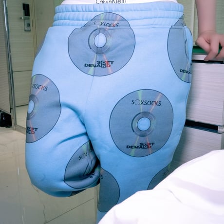 SOD DVD柄スウェットパンツ📀grey